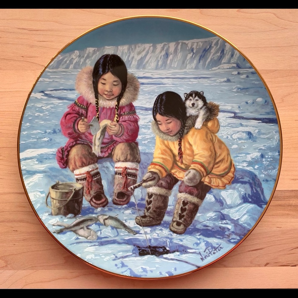 Vintage Nori Peter Collectible Plate